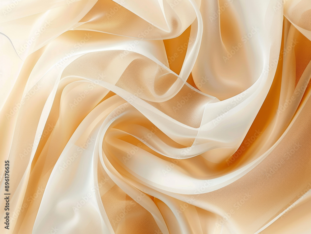 Obraz premium Abstract Tan Background, Generative AI Illustration