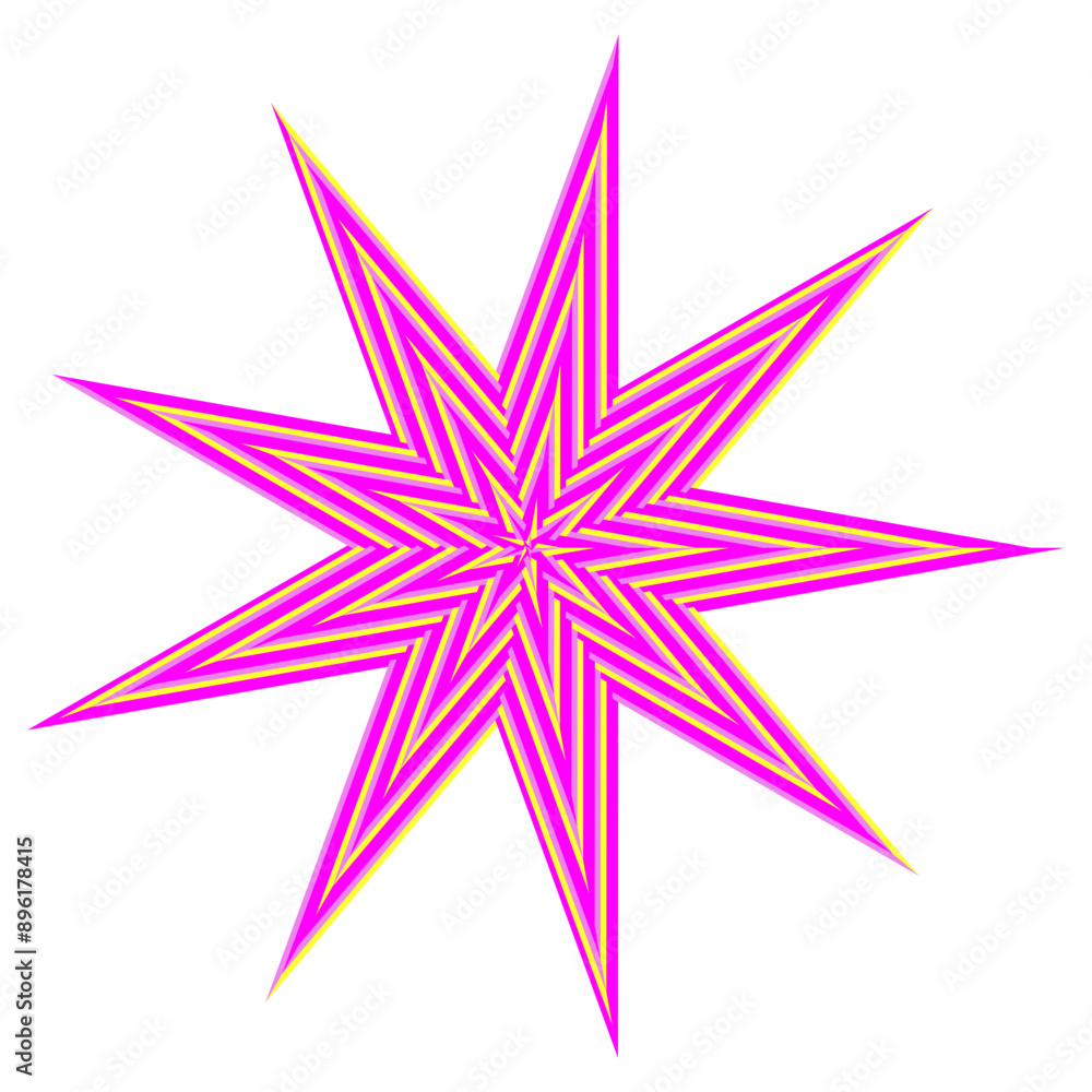 An abstract psychedelic spiral swirl shape design element. An abstract psychedelic spiral swirl shape design element.