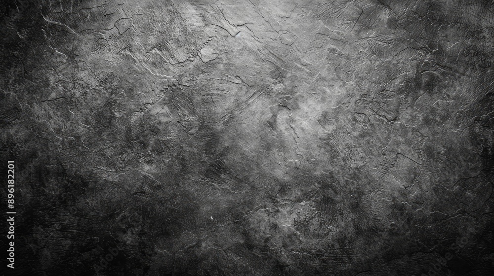 Obraz premium Textured Black And White Concrete Wall Surface