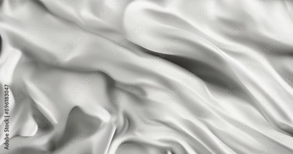 Elegant flowing silk fabric texture in slow motion for video backgrounds or commercials Elegant flowing silk fabric texture in slow motion for video backgrounds or commercials