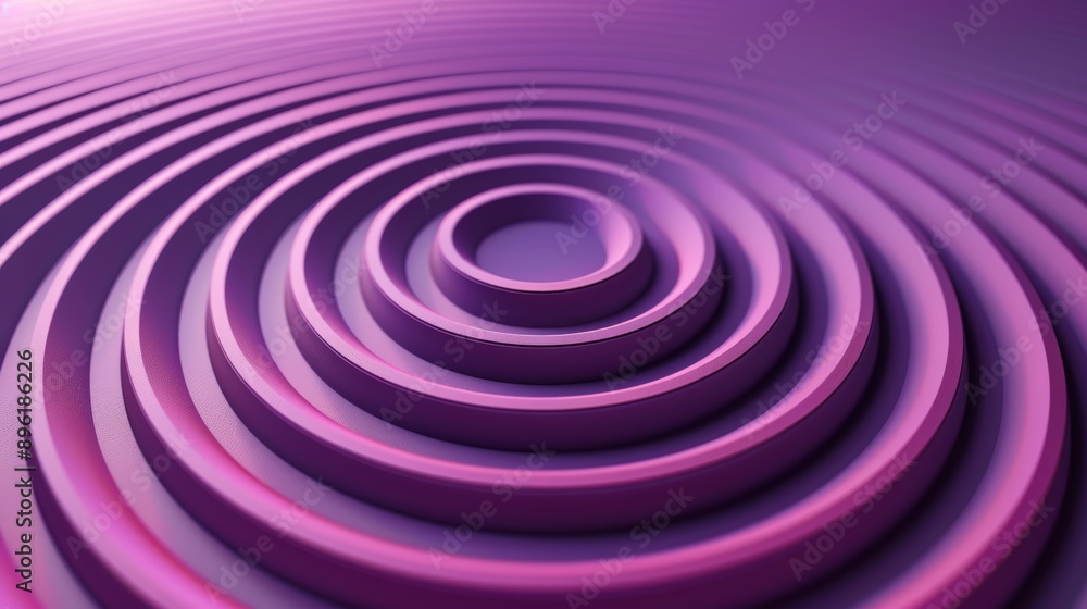 A pattern of concentric circles in varying shades of purple and pink, creating a hypnotic, mesmerizing effect, high-resolution photo, realistic photo, hyper realistic A pattern of concentric circles in varying shades of purple and pink, creating a hypnotic, mesmerizing effect, high-resolution photo, realistic photo, hyper realistic
