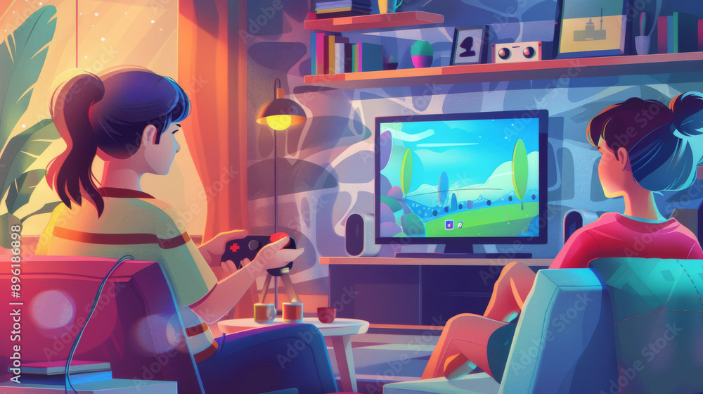 People enjoying casual and mobile games in relaxing settings, such as puzzle games, simulation games, and creative sandbox experiences. People enjoying casual and mobile games in relaxing settings, such as puzzle games, simulation games, and creative sandbox experiences.