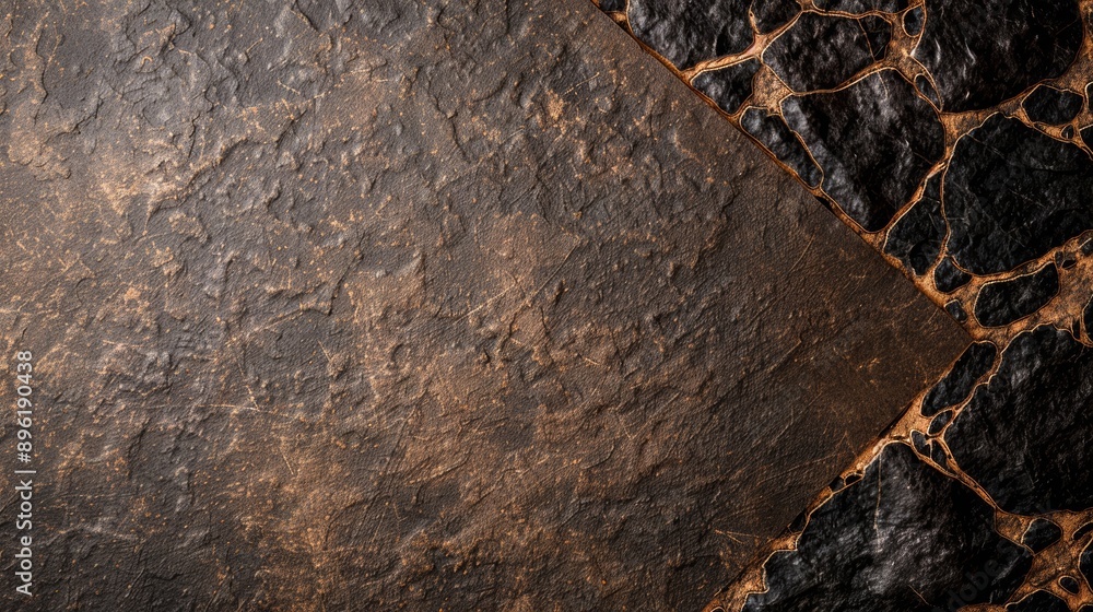 A textured background with rough, gritty surfaces in shades of brown and black, creating an earthy feel, high-resolution photo, realistic photo, hyper realistic A textured background with rough, gritty surfaces in shades of brown and black, creating an earthy feel, high-resolution photo, realistic photo, hyper realistic