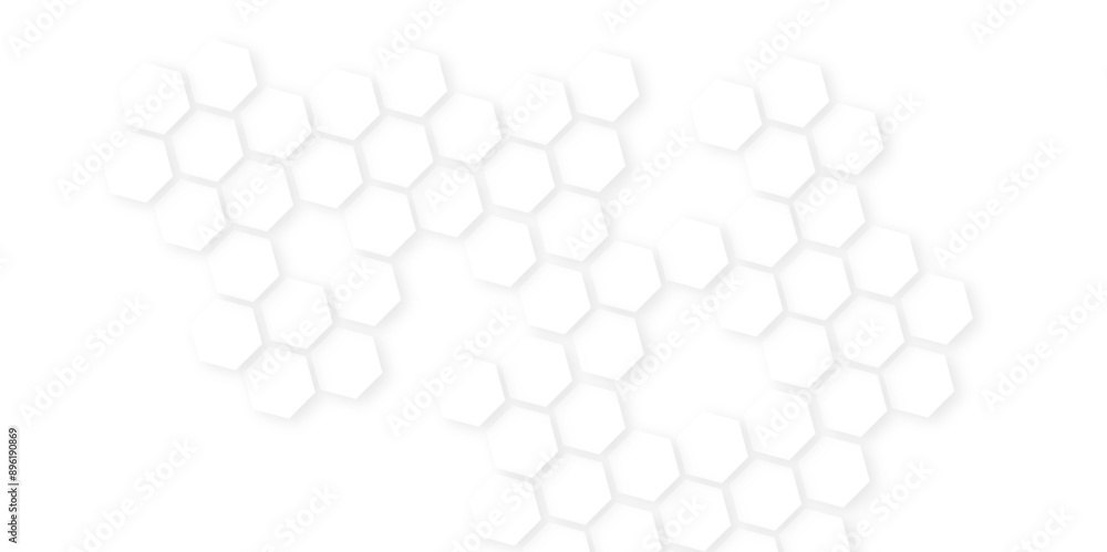 Abstract White Hexagonal Background.honeycomb white Background ,light and shadow ,Hexagonal honeycomb pattern background,Geometric seamless texture white abstract background with hexagons. Abstract White Hexagonal Background.honeycomb white Background ,light and shadow ,Hexagonal honeycomb pattern background,Geometric seamless texture white abstract background with hexagons.