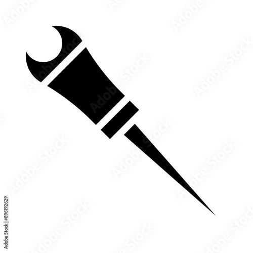 Awl Vector Glyph Icon Design