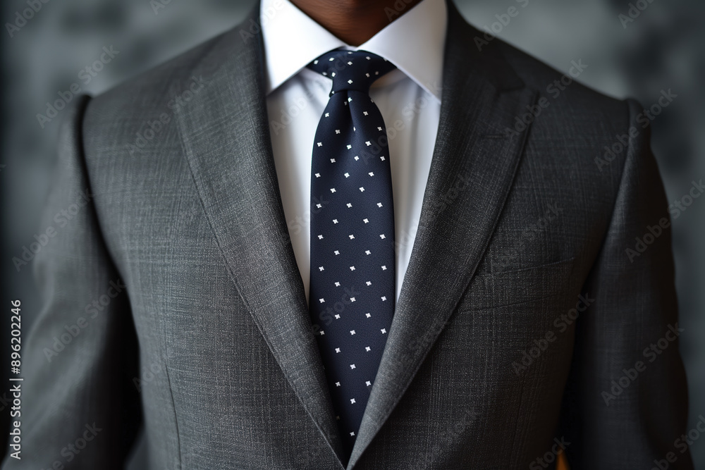 Businessman wearing suit and tie posing in studio Businessman wearing suit and tie posing in studio