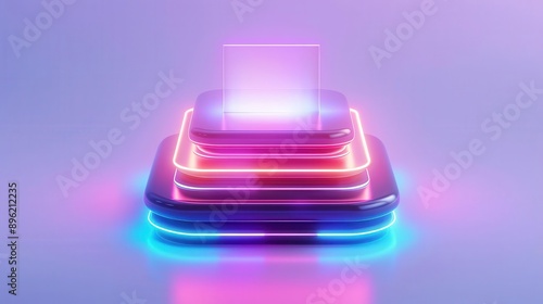 Digital sandbox for coding and experimentation, innovative and creative space, vibrant and modern, isolated white background.