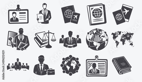 Set  business law identification concepts, document world justice legal