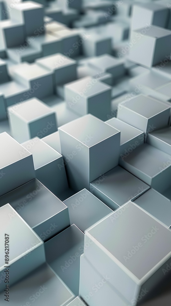 a bunch of white boxes a bunch of white boxes