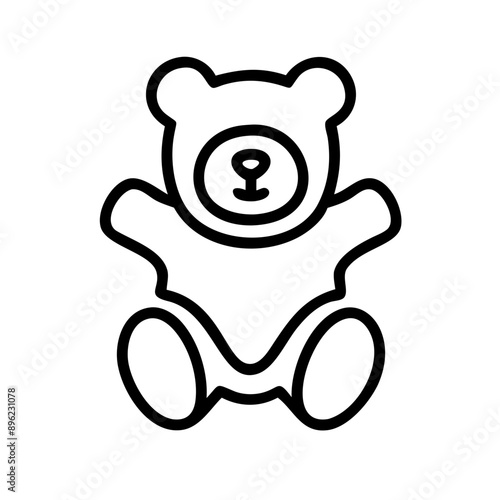 Teddybär Kuscheltier Symbol 