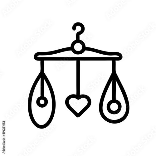 Baby Mobile Mobilee Symbol Traumfänger Windspiel Icon