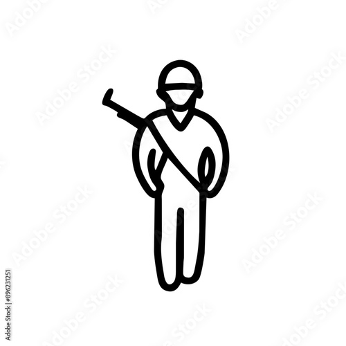 Symbol Infanterist Soldat 