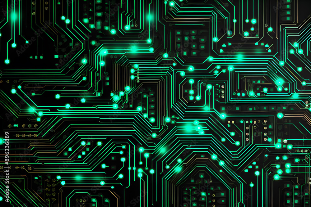 Abstract Circuit Board background illustration Abstract Circuit Board background illustration