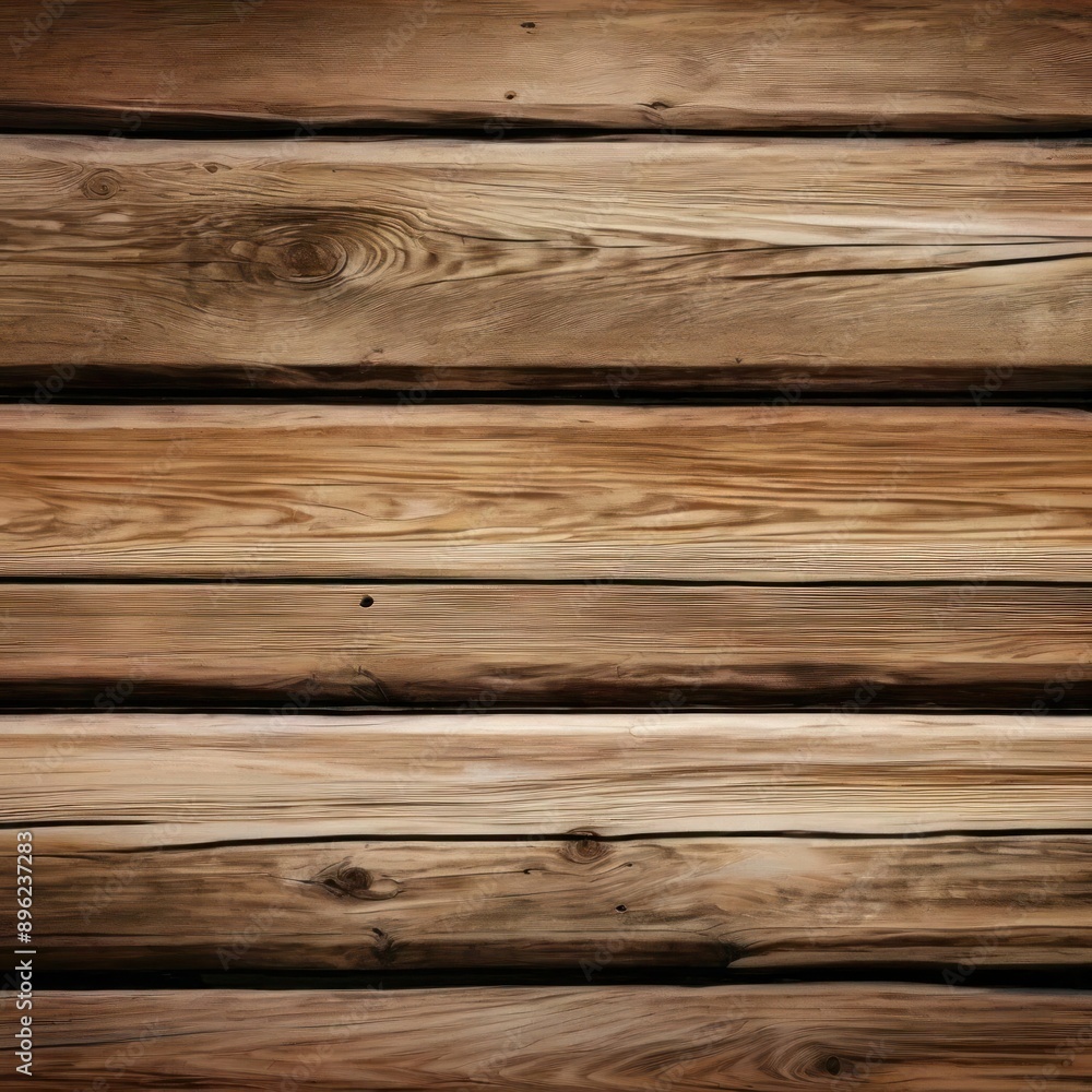Fototapeta premium Rustic Wooden Planks with Natural Grain and Texture