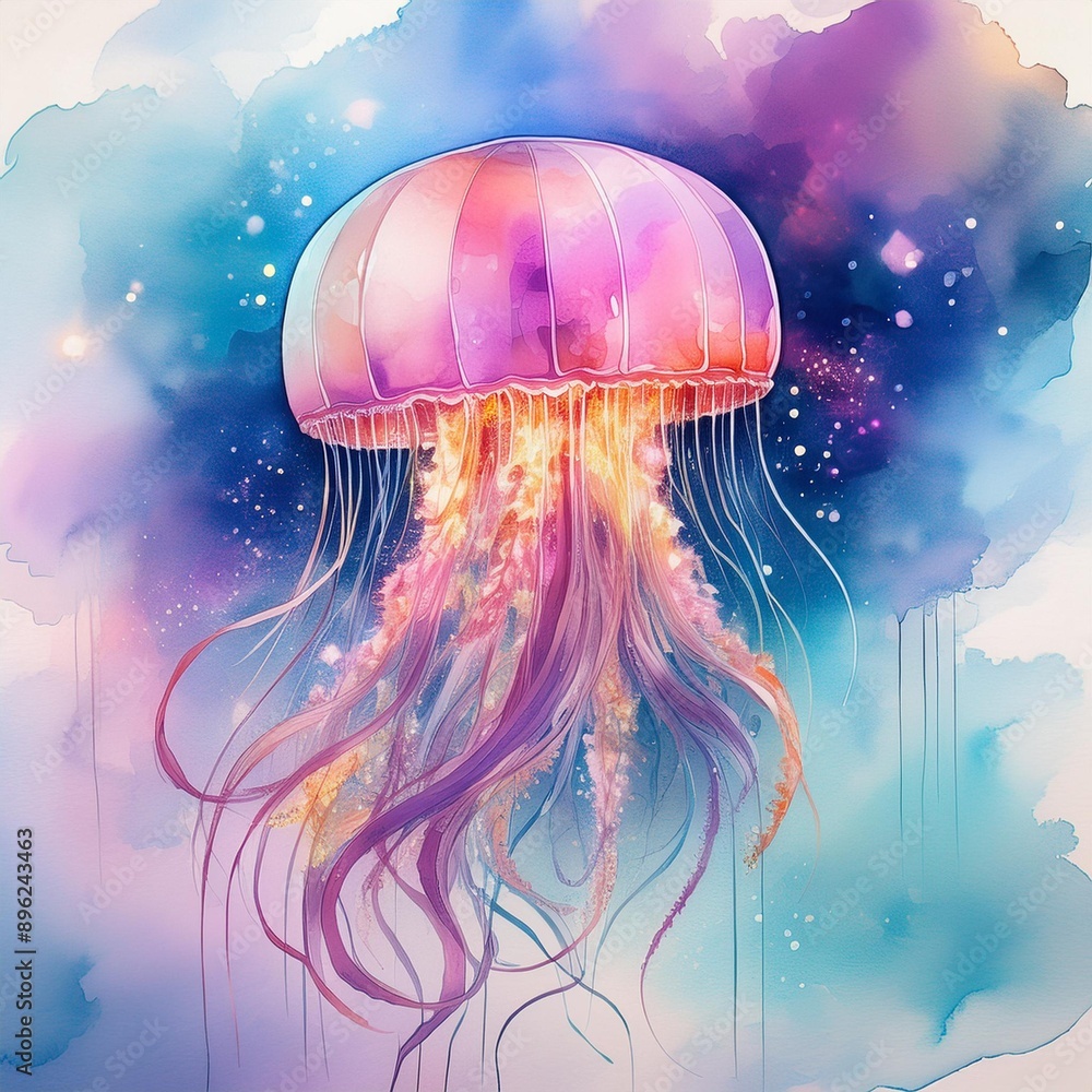 Watercolor Jellies in the Clouds
Watercolor Jellies in the Clouds