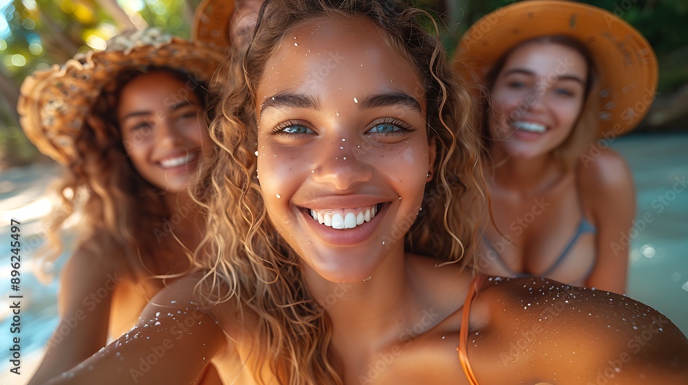 A realistic photograph, 8K resolution, shot on professional DSLR camera, tack-sharp focus, exquisite detail, high dynamic range, fun image of friends taking selfies in a park, capturing the A realistic photograph, 8K resolution, shot on professional DSLR camera, tack-sharp focus, exquisite detail, high dynamic range, fun image of friends taking selfies in a park, capturing the