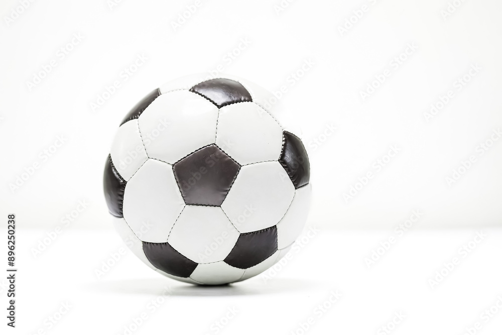 Naklejka premium Close-up of a Soccer Ball