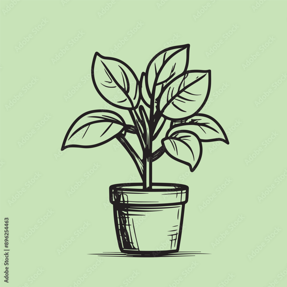 Small flower or creeper plant icon or seedling symbol isolated on white background
Small flower or creeper plant icon or seedling symbol isolated on white background