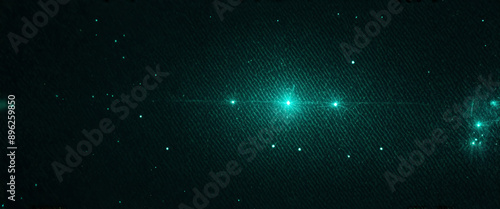 Dark and abstract green turquoise pattern in a void