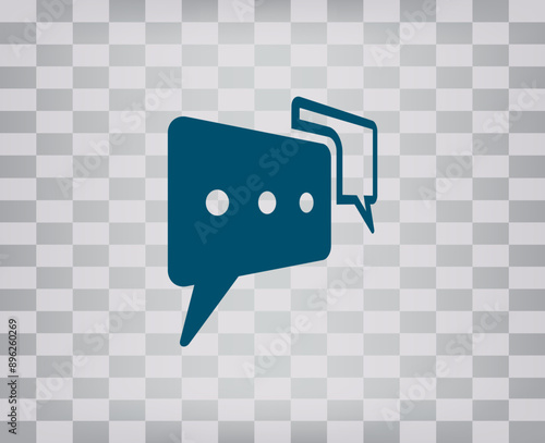 vector icon on gray background with gradient