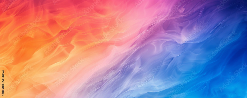 Colorful abstract gradient background with smooth