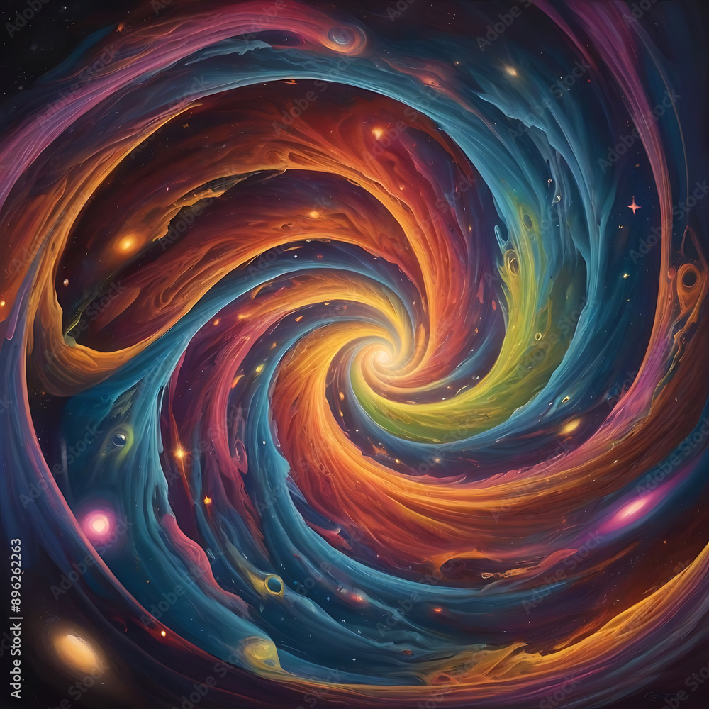 abstract fractal background