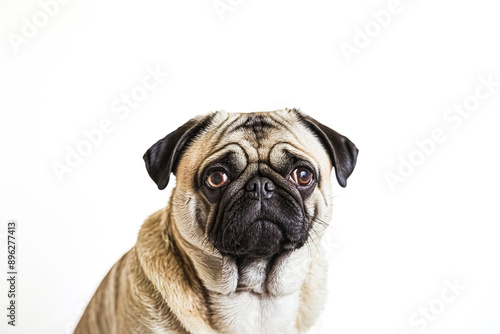 Pug Dog Looking At Camera © Rysak