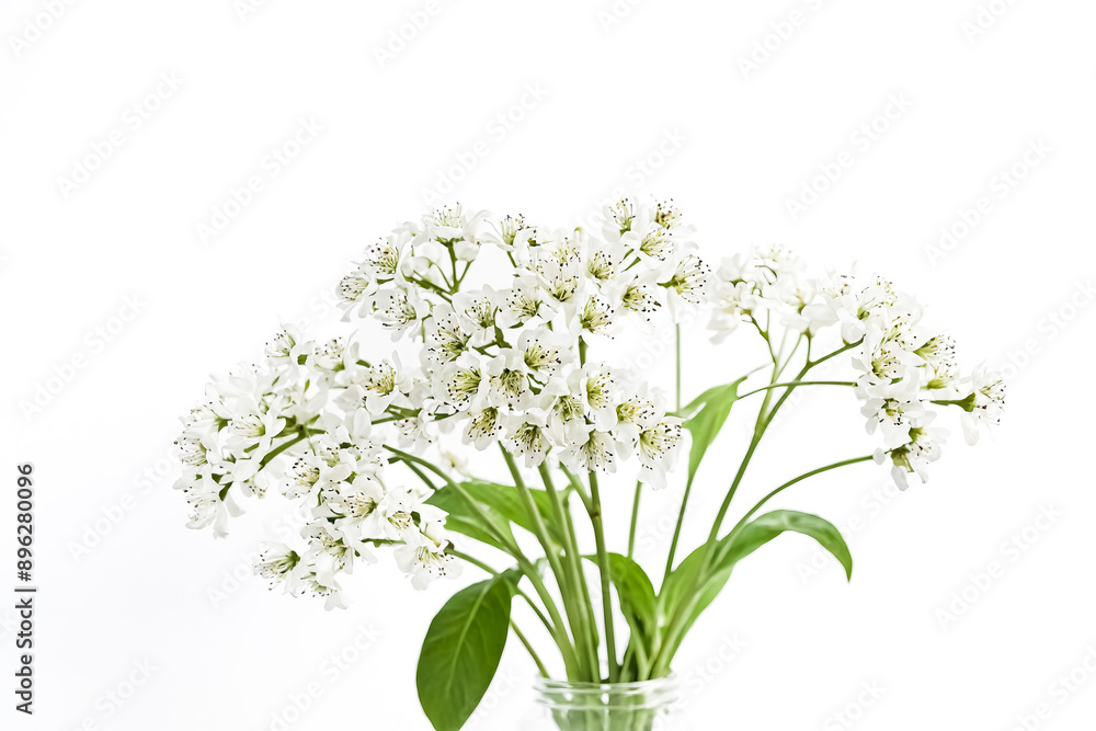 White Flowers in a Vase White Flowers in a Vase