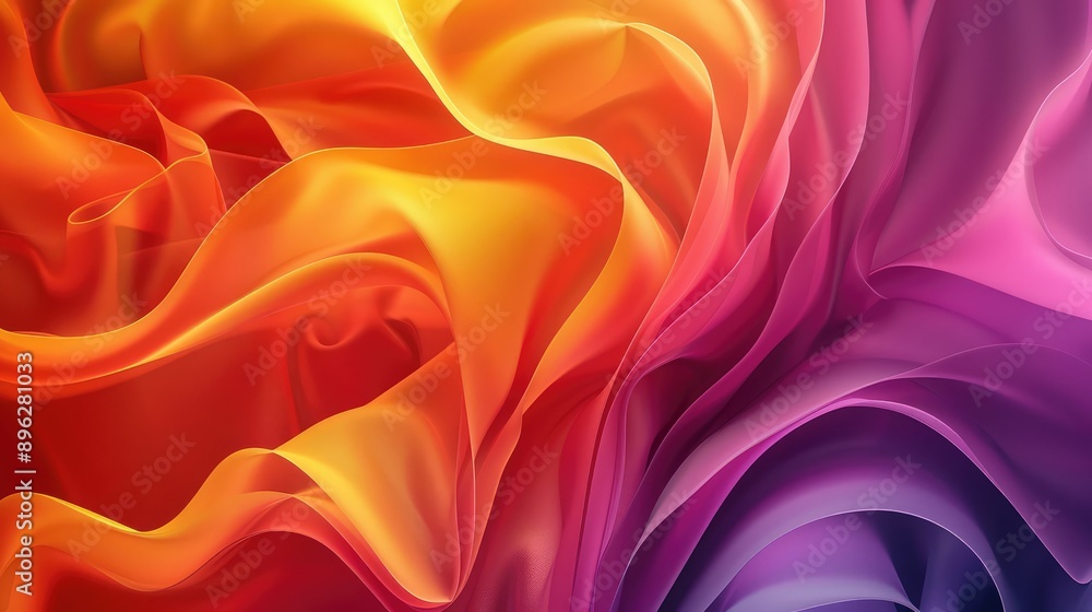 Obraz premium Modern abstract background. Ai generation.