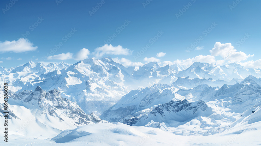 snowy mountains snowy mountains