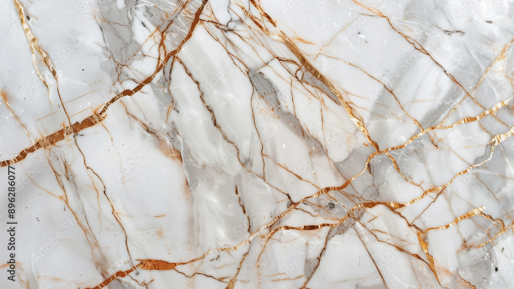 Golden Veins: The Elegance of White Marble Golden Veins: The Elegance of White Marble