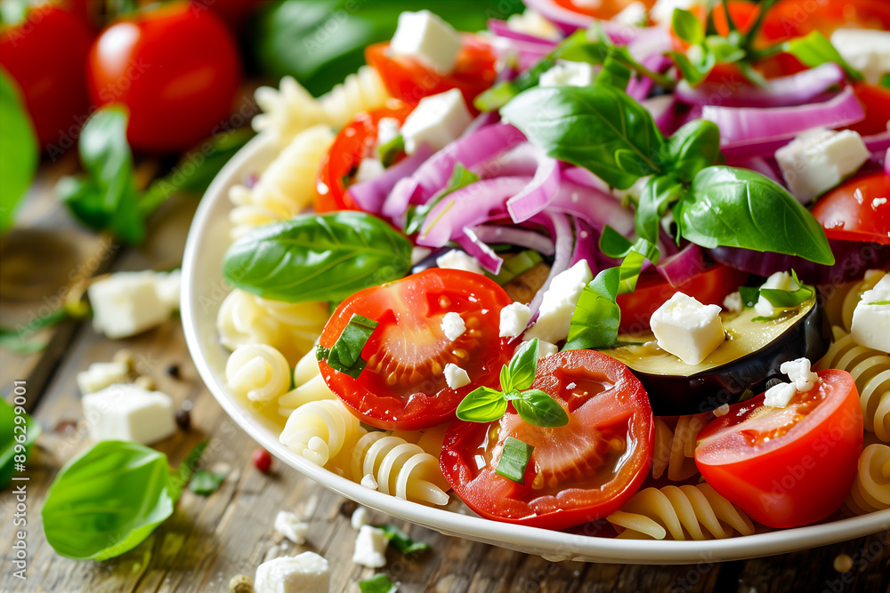 Vibrant Italian Pasta Salad Vibrant Italian Pasta Salad