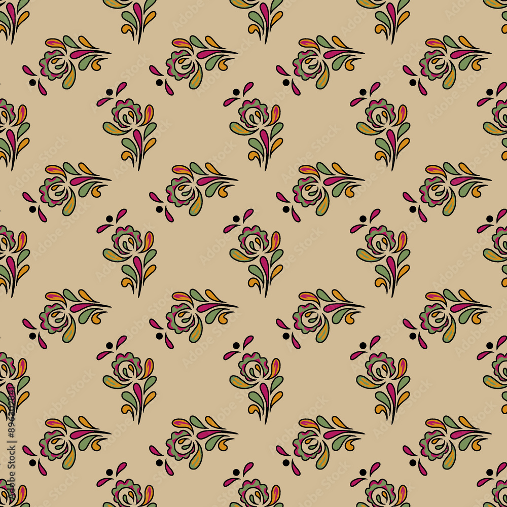 seamless pattern with flowers seamless pattern with flowers