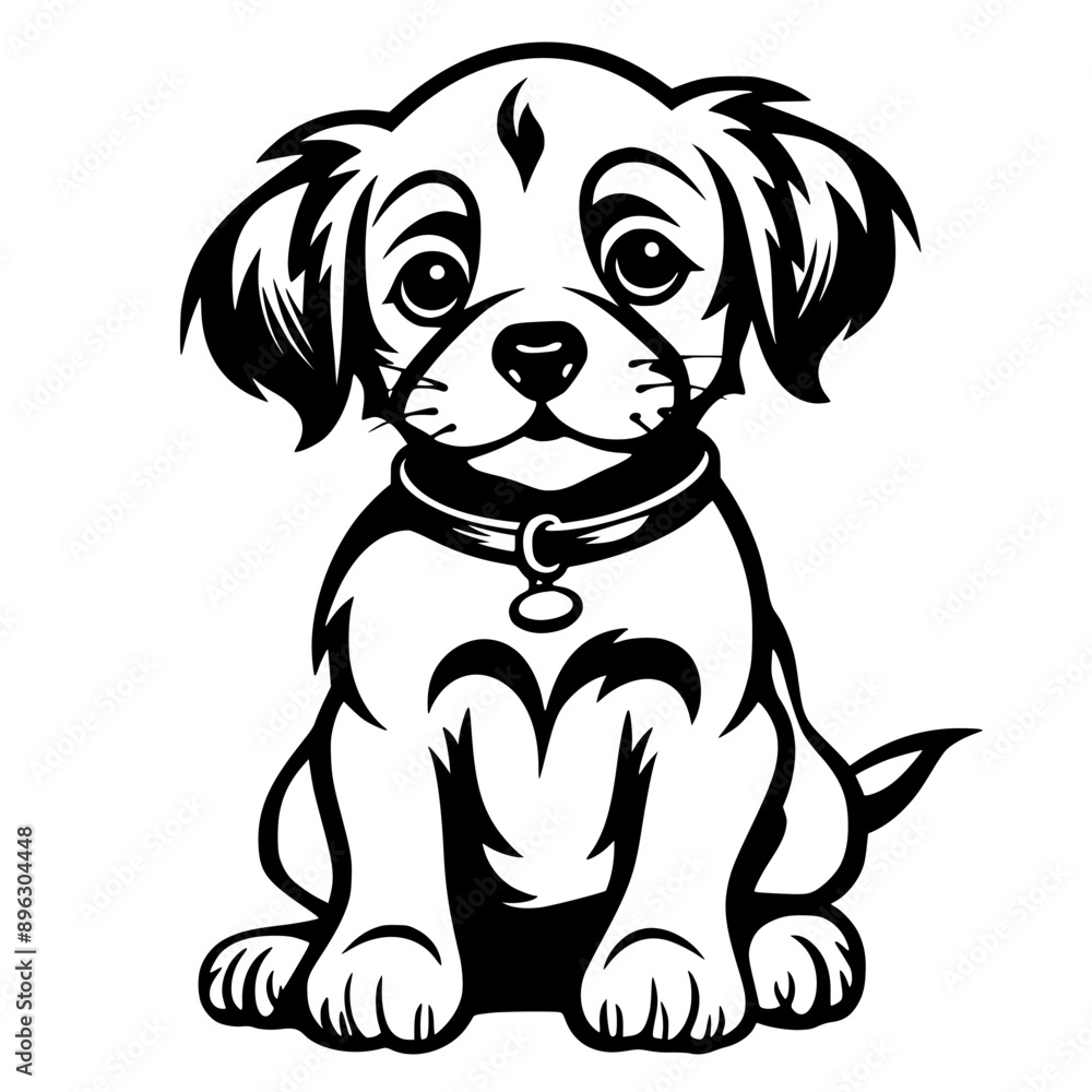 Fototapeta premium Puppy Vector