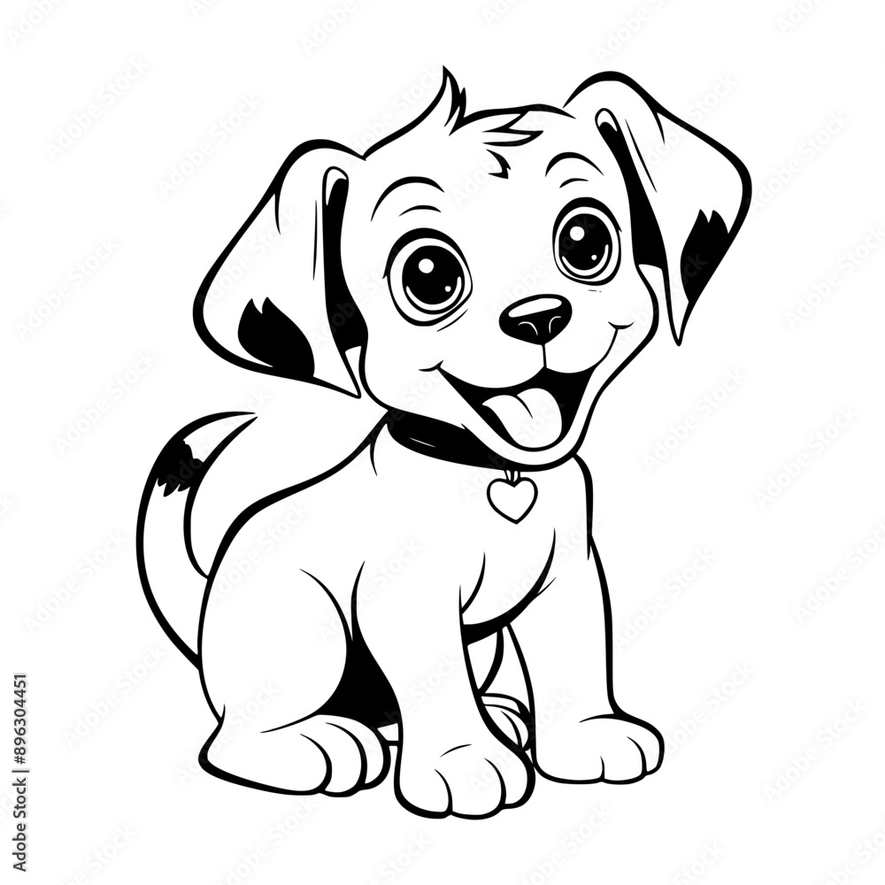 Fototapeta premium Puppy Vector
