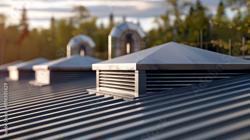 Air recuperator attic ventilation system