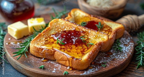 French Toast With Thyme and Honey