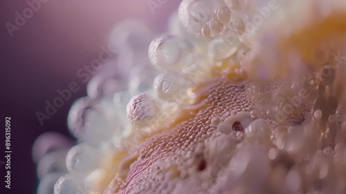 Wallpaper Mural An upclose look at the dermal papilla a specialized group of cells nestled within the hair bulb that play a crucial role in regulating hair growth and development. Torontodigital.ca