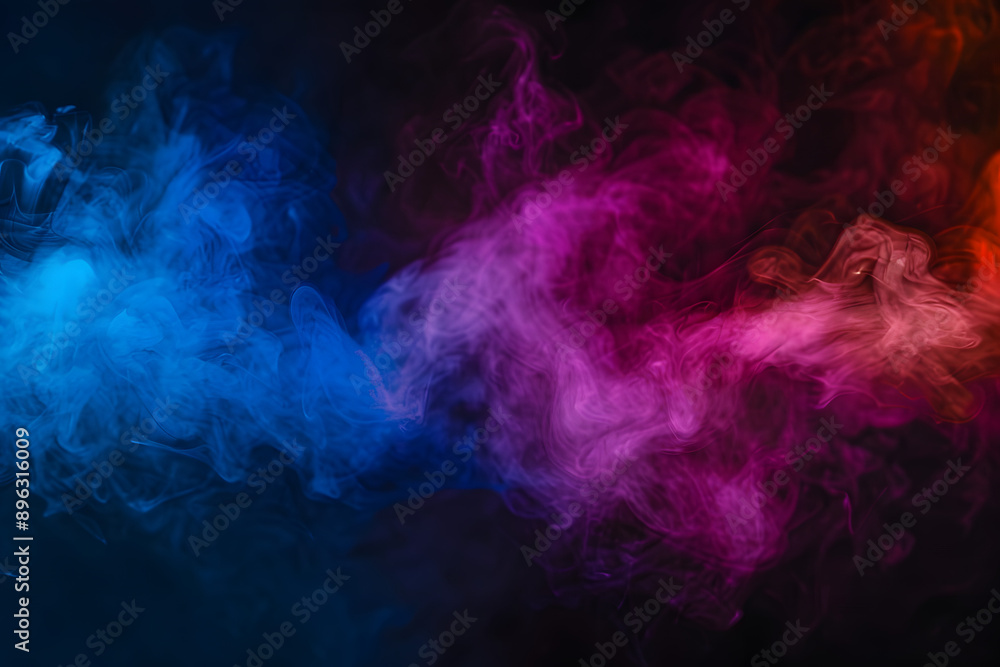 abstract colorful smoke on dark background abstract colorful smoke on dark background