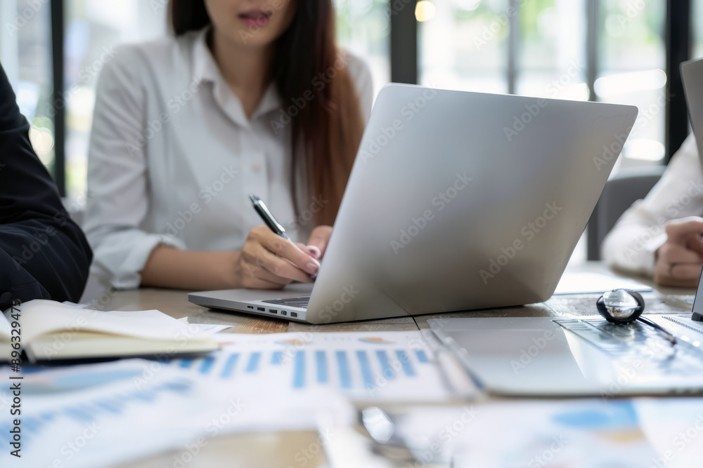 Indian Financial Managers Analyzing Data Indian Financial Managers Analyzing Data