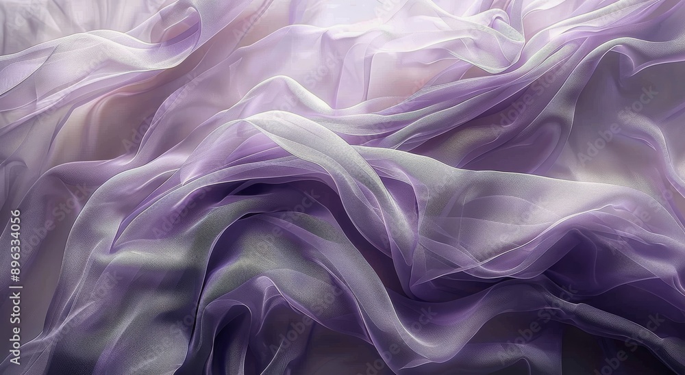 Purple Sheer Fabric Draped Texture Purple Sheer Fabric Draped Texture