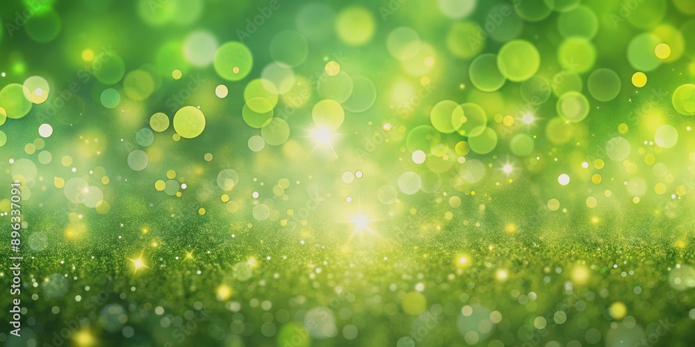 Abstract Green Bokeh Background with Sparkles, bokeh, background, green, sparkle Abstract Green Bokeh Background with Sparkles, bokeh, background, green, sparkle