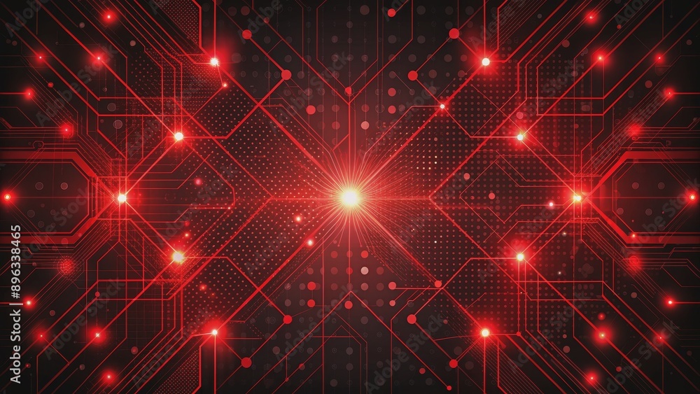 Abstract Red Circuit Board Background, circuit board, technology, red, abstract Abstract Red Circuit Board Background, circuit board, technology, red, abstract