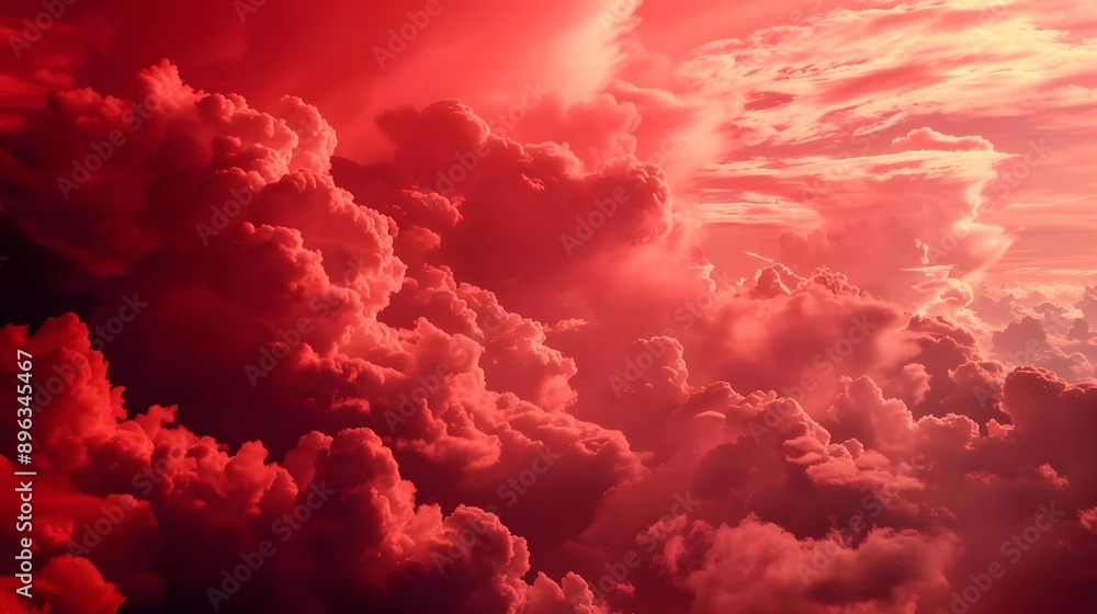 Red clouds timelapse photography Red clouds timelapse photography