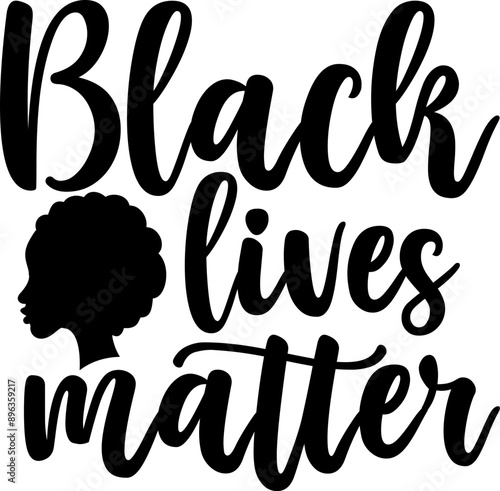 Black lives matter  quote, phrase or slogan. Social movement quote. Social media hashtag - fight, protest for people rights. No racism, black lives matter quote. Vector illustration.