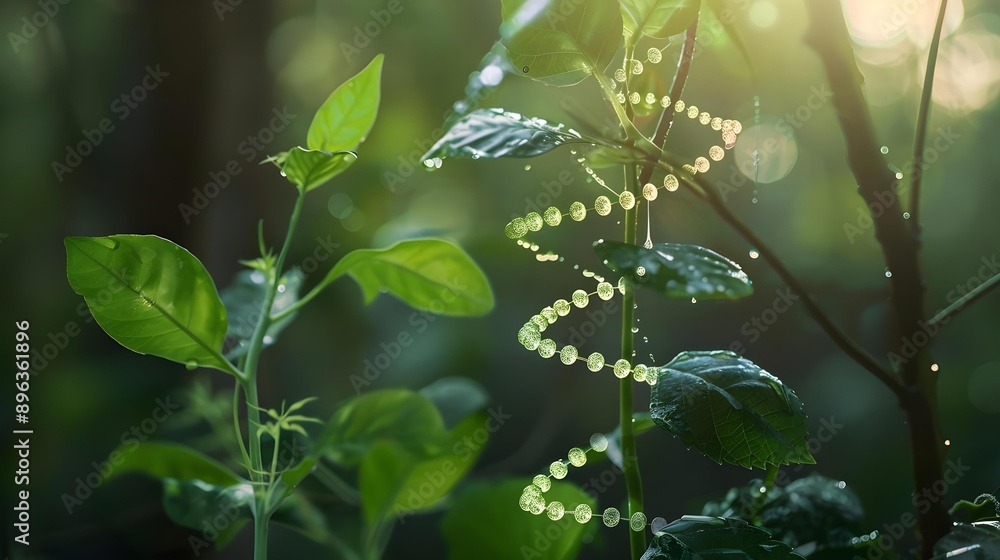Concept of green biotechnology or synthetic biology Concept of green biotechnology or synthetic biology