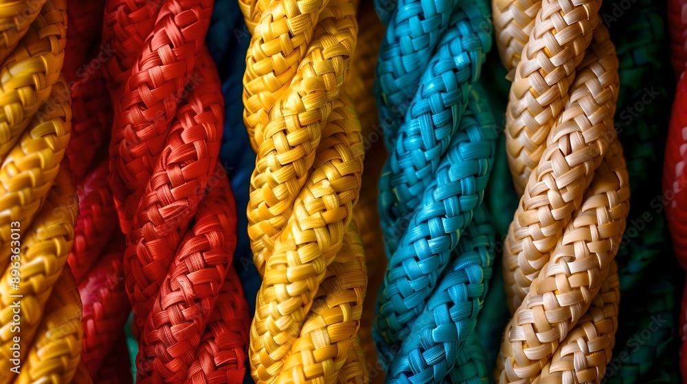One Team One Rope Team rope diverse strength connect partnership together teamwork unity ...