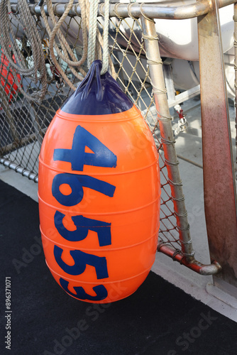 Crab Fishing Pot and Buoy