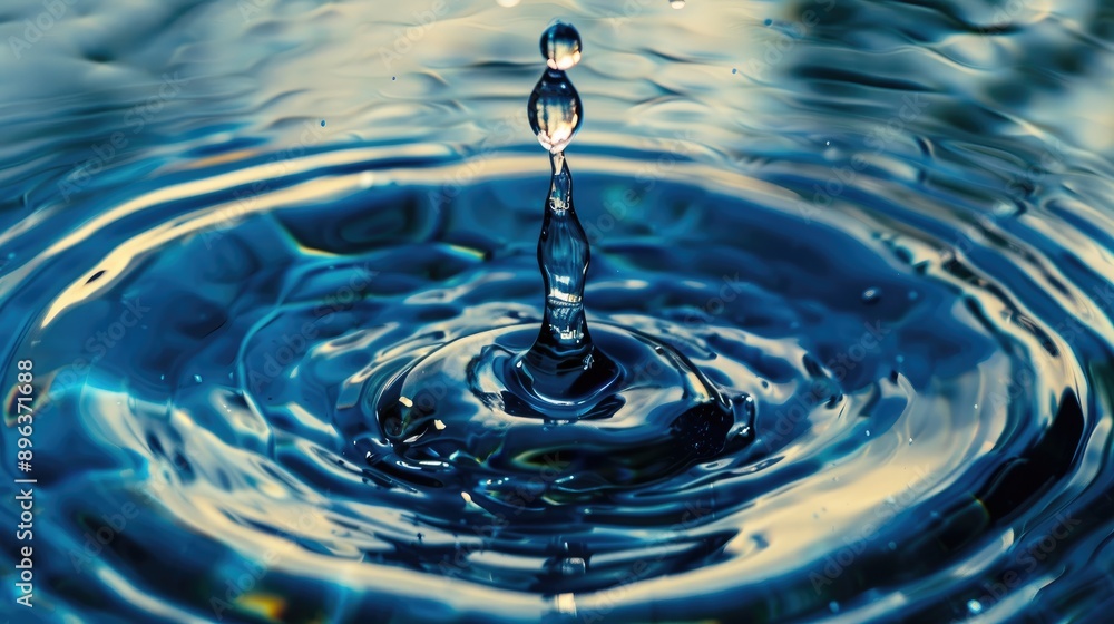 A drop of water A drop of water