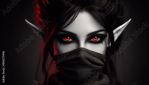 gothic elf girl